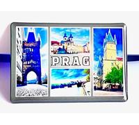 Aimant de réfrigérateur Prague - Souvenir de Prague - Aimant Praha Fridge - Souvenir de voyage - Souvenir de la République tchèque