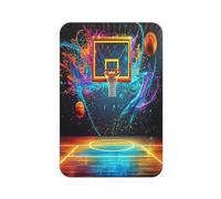 Aimant de réfrigérateur rectangulaire imprimé graffiti coloré pour réfrigérateur, tableau blanc, casier, bureau et décoration de voiture