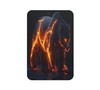 Aimant de réfrigérateur rectangulaire imprimé « It'S All Cracked Up Flame Bears » pour réfrigérateur, tableau blanc, casier, bureau et décoration de voiture