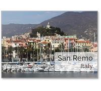 Aimant de réfrigérateur San Remo, Italie