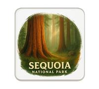 Aimant de réfrigérateur Sequoia National Park, USA | Souvenir de voyage à collectionner
