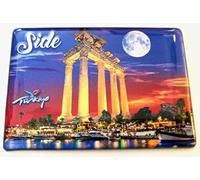 Aimant de réfrigérateur Side-Antalya, souvenir de Turquie - Aimant de réfrigérateur - Souvenir de voyage 1