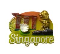 Aimant de réfrigérateur Singapour Merlion Marina Bay Sands Flyer Asia SG05