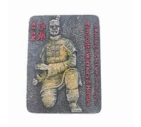 Aimant de réfrigérateur souvenir 3D TerraCotta Warriors Xian China Décoration de maison et de cuisine