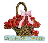 Aimant de réfrigérateur souvenir de voyage 3D Valle del Jerte Espagne Attractions de la ville Aimant décoratif en trois dimensions pour la maison et la cuisine