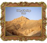 Aimant de réfrigérateur souvenir touristique de la vallée des rois Louxor Egypte