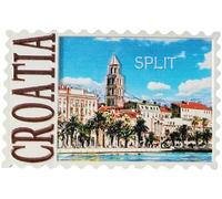 Aimant de réfrigérateur Split Croatie Souvenir de voyage Décoration de réfrigérateur Craft Collection