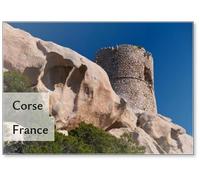 Aimant de réfrigérateur Tour Génoise, Corse 02