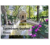 Aimant de réfrigérateur Vue des jardins du Luxembourg à Paris