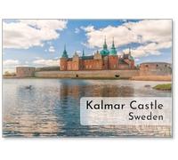 Aimant de réfrigérateur Vue du château historique de Kalmar dans la ville de Kalmar. Suède