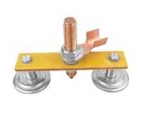 Aimant de soudage à double tête, force de maintien de 3 kg, 96 x 64 mm, pour travaux de réparation et de mise à la terre, positionnement mains libres, soudeurs professionnels et bricoleurs