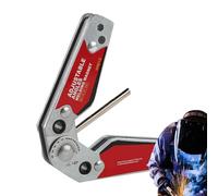 Aimant de soudage, angle fixe de 20 ° à 200 ° - Support de soudage avec pince, pour les travaux de positionnement et de fixation dans le traitement des métaux, la soudure, le marquage, la construction