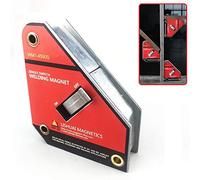 Aimant de soudage en néodyme - Interrupteur marche/arrêt - Carré - 45 à 90 degrés - Petite taille - Interrupteur unique puissant