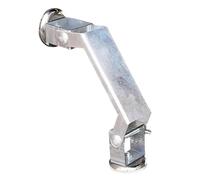 Aimant de soudage réglable, support de soudure de 0 à 180 degrés, support de 15 x 3 x 4 cm avec aimants puissants, outil de soudure en métal, aimant de soudure avec construction en acier, atelier pour