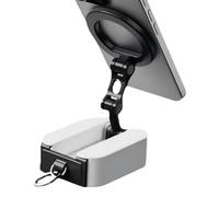 Aimant de téléphone, support double face, support cellulaire pliable multi-angle avec structure magnétique renforcée, verrouillage ferme et silencieux, contrôle amélioré pour la conduite, le tournage