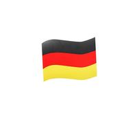 Aimant de voiture "drapeau" petit - réutilisable & accessoire de fan pratique pour la voiture et le frigo - idéal pour les fans de l'Allemagne comme article de fan - couleurs de l'Allemagne