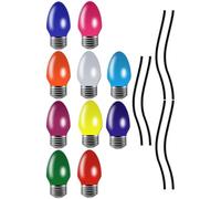 Aimant Décoratif Ampoule PVC Réfléchissant Noël pour Réfrigérateur