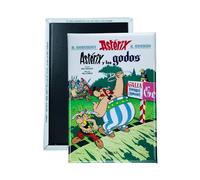 Aimant décoratif couverture Astérix et les Goths 5,5 x 8 cm (espagnol)
