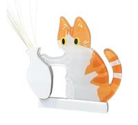 Aimant décoratif souvenir de moustaches de chat | Joli acrylique avec large ouverture - Décoration commémorative pour animaux de compagnie, pour murs de chambre, réfrigérateurs, machines à laver