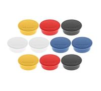 Aimant Discofix Couleur, 10 pièces couleurs assorties