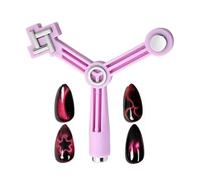 Aimant d'ongle | 4 en 1 triangle magnétique avec réglage,Kit d'outils de manucure DIY - Pour femmes et adultes, débutants et experts, pour une utilisation à la maison et sur