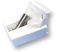 Bauknecht Aimant de porte d'origine 480131100515 pour réfrigérateur/congélateur avec support