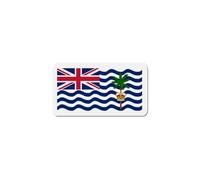 Aimant Drapeau Territoire Britannique De L'océan Indien - 9 Cm - 50 Pièces
