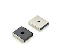 Aimant Du Canal de Ferrite Pour Le Bricolage, L'Artisanat et Les Passe-Temps - 26 x 23 x 6,3mm Trou x 3mm - 6,1kg - Pack de 10