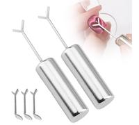 Aimant en forme de cœur pour vernis gel œil de chat, aimant en forme de cœur pour ongles, ensemble d'outils de nail art magnétique avec bâtons de guidage en forme de Y, aimant à ongles pour une