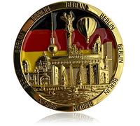 aimant en métal BERLIN | souvenir de capitale typique | aimant de réfrigérateur | conçu en Allemagne