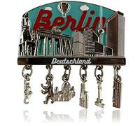 aimant en métal BERLIN | souvenir de capitale typique | aimant de réfrigérateur | conçu en Allemagne