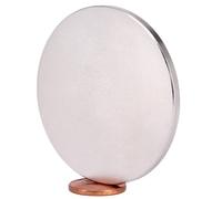Aimant en néodyme N52 disque - Disque magnétique super puissant de 50 mm de diamètre - Disques magnétiques ronds en néodyme très puissants 50 x 3 mm - Disques ronds plats - 22 kg