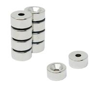 Aimant en Néodyme Pour Les Arts, L'Artisanat, la Fabrication de Modèles, Le Bricolage, Les Passe-Temps - 15mm dia x 7,5mm D'Épaisseur x 4,2mm C
