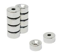 Aimant en Néodyme Pour Les Arts, L'Artisanat, la Fabrication de Modèles, Le Bricolage, Les Passe-Temps - 15mm dia x 7,5mm D'Épaisseur x 4,2mm C
