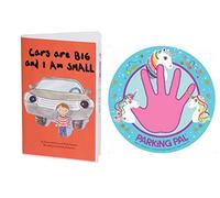 Aimant et livre de sécurité pour tout-petits - The Original Parking Pal for Kids | Empêche les accidents de stationnement | Outil pour enfants pour voitures et parents | Licorne