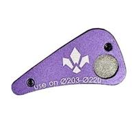 Formula E-bike Magnet Disc Brake Caliper Adapter Violet 203/220 mm Black
