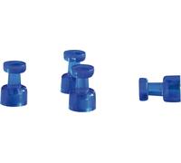 Aimant Franken HMH1803 rond 11x18mm bleu foncé 4 pcs/paquet