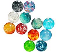 Aimant Frigo,12pcs Texture Marbre Autocollants MagnéTiques Doux pour Frigo Texture Marbre Accessoires De Bijoux Autocollants MagnéTiques Doux pour RéFrigéRateur 30mm Aimant Frigo Decoratif