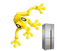 Aimant, grenouille sauteuse avec articulations mobiles, décoration pour la maison pour adultes, enfants, bureau, casier, lave-vaisselle, bureau, voiture, fête, cadeau pour la maison, les fêtes, les