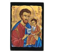 Aimant icône Saint Joseph 7x5 cm