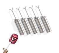 Aimant œil de chat en forme de cœur pour ongles, aimant en forme de cœur pour vernis gel œil de chat, outil flexible pour ongles avec guide en forme de Y, bâtons magnétiques professionnels pour ongles