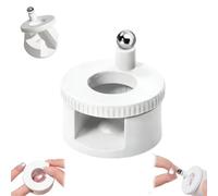 Aimant œIl De Chat Rotatif 2026, Outil De Nail Art IdéAl Pour Les DéButants, Perle Rotative à 360°, Force MagnéTique Uniforme, Absorption De LumièRe SupéRieure (Blanc)