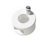 Aimant œil de chat rotatif à 360 degrés, outil portable pour nail art à la maison et les professionnels (1, version magnétique blanche)