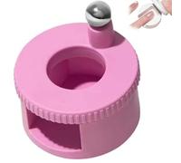 Aimant œil de chat rotatif à 360 degrés pour ongles, avec force magnétique uniforme et excellente absorption de la lumière, outil de nail art (version magnétique rose, 1 pièce)