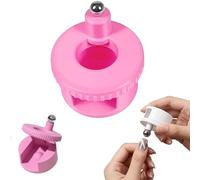 Aimant œil de chat rotatif à 360°, outil professionnel de nail art pour effet perle de verre, force magnétique forte N40 pour une absorption uniforme de la lumière, contrôle automatique pour déb pink