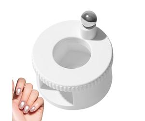 Aimant œil de chat Rotation à 360 degrés Force magnétique améliorée Contrôle d'angle flexible Mouvement fluide Outil magnétique pour gel à ongles pour femmes professionnelles débutantes