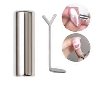 Aimant Kitten Eye Pour Ongles | Guide en Y Intégré et Magnétisme en Forme d'Œil de Chat - Accessoires Beauté Polyvalents Antidérapants Pour Débutants En Vernis À Ongles