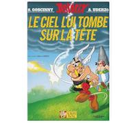 Aimant Magnet décoratif Astérix, Le Ciel Lui Tombe sur la tête (55x79mm)