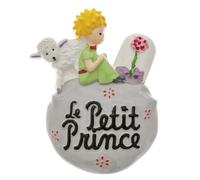 Aimant Magnet Figurine Le Petit Prince avec la Rose et Mouton (80mm)