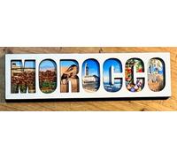 Aimant Maroc Souvenir Morocco Fridge Aimant Maroc Cadeau Morocco Holiday Maroc Voyage